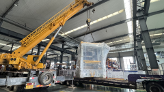 项目发货| 泉工1500型全自动砌块成型机生产线助力华北区域市政建设